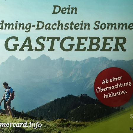 Etschbacher Haus im Ennstal Exteriér fotografie